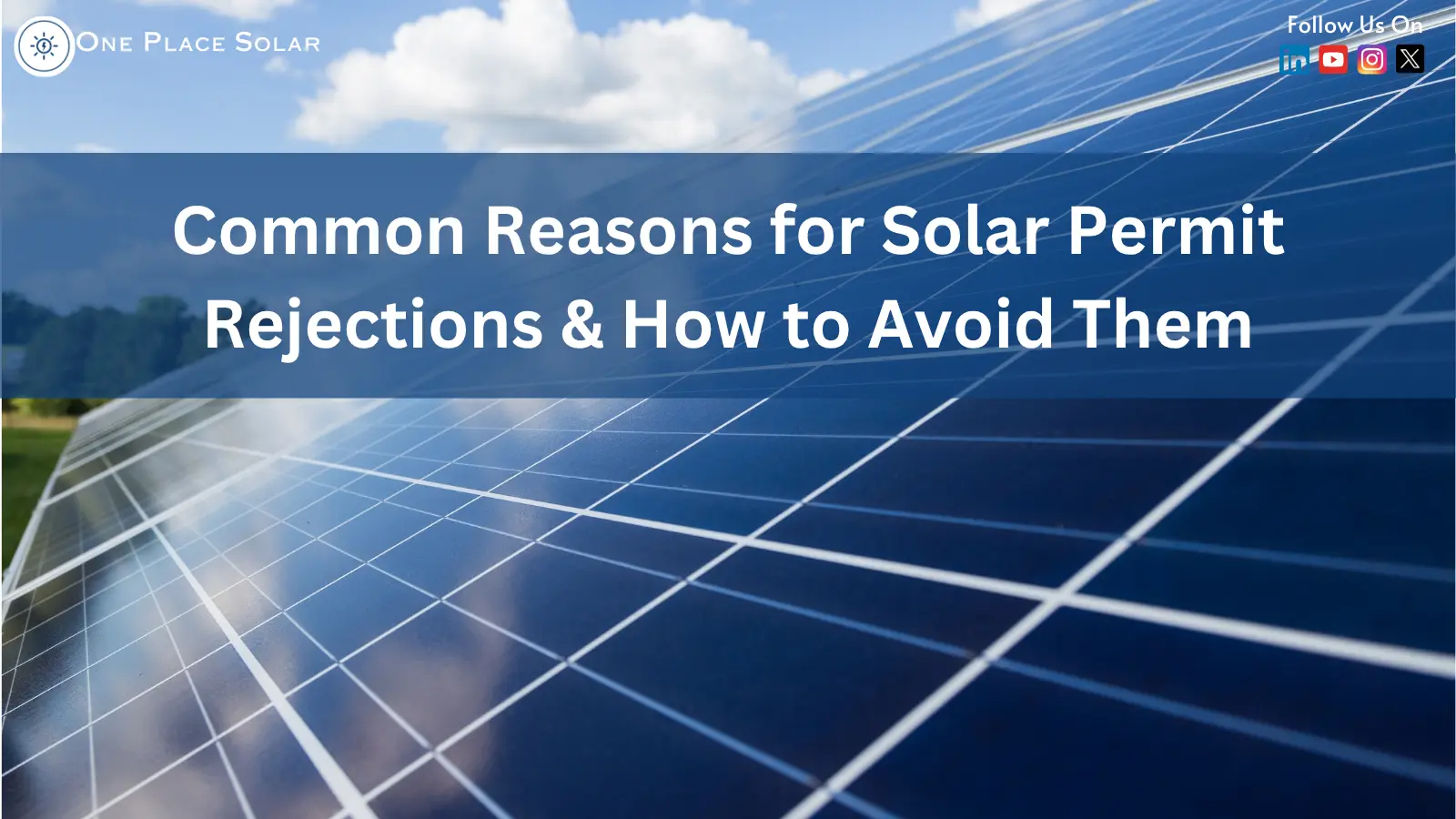 common reasons for solar permit rejections