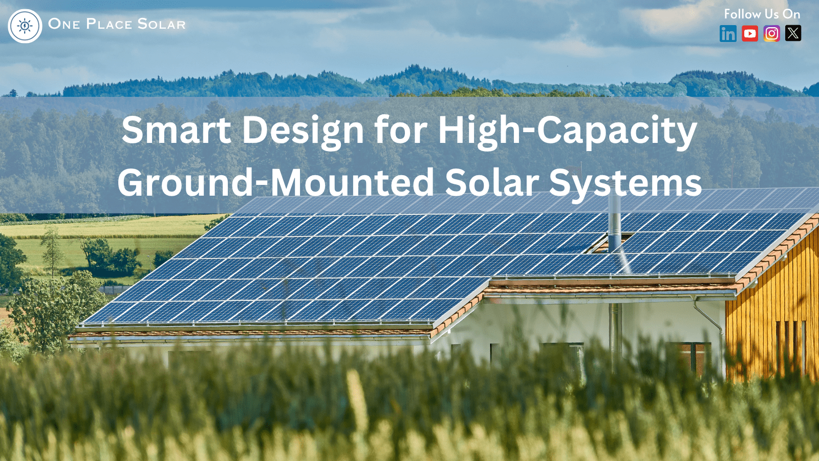 ground mount solar system