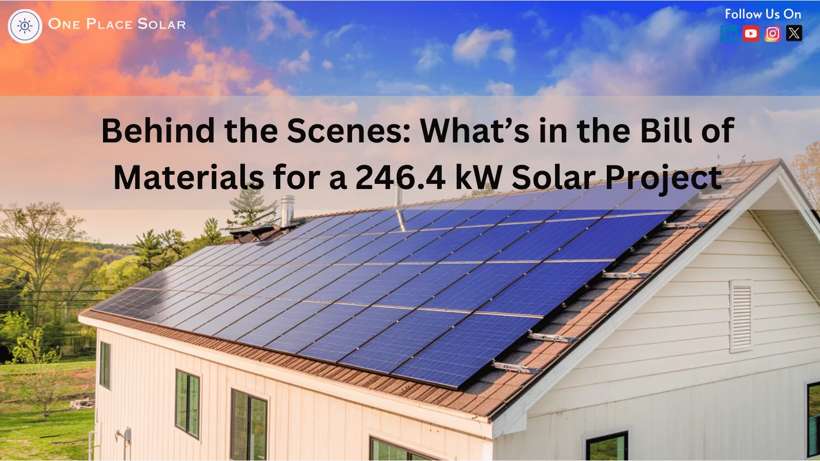 Engineers reviewing a precision-built, permit-ready solar Bill of Materials for a 246.4 kW commercial project.