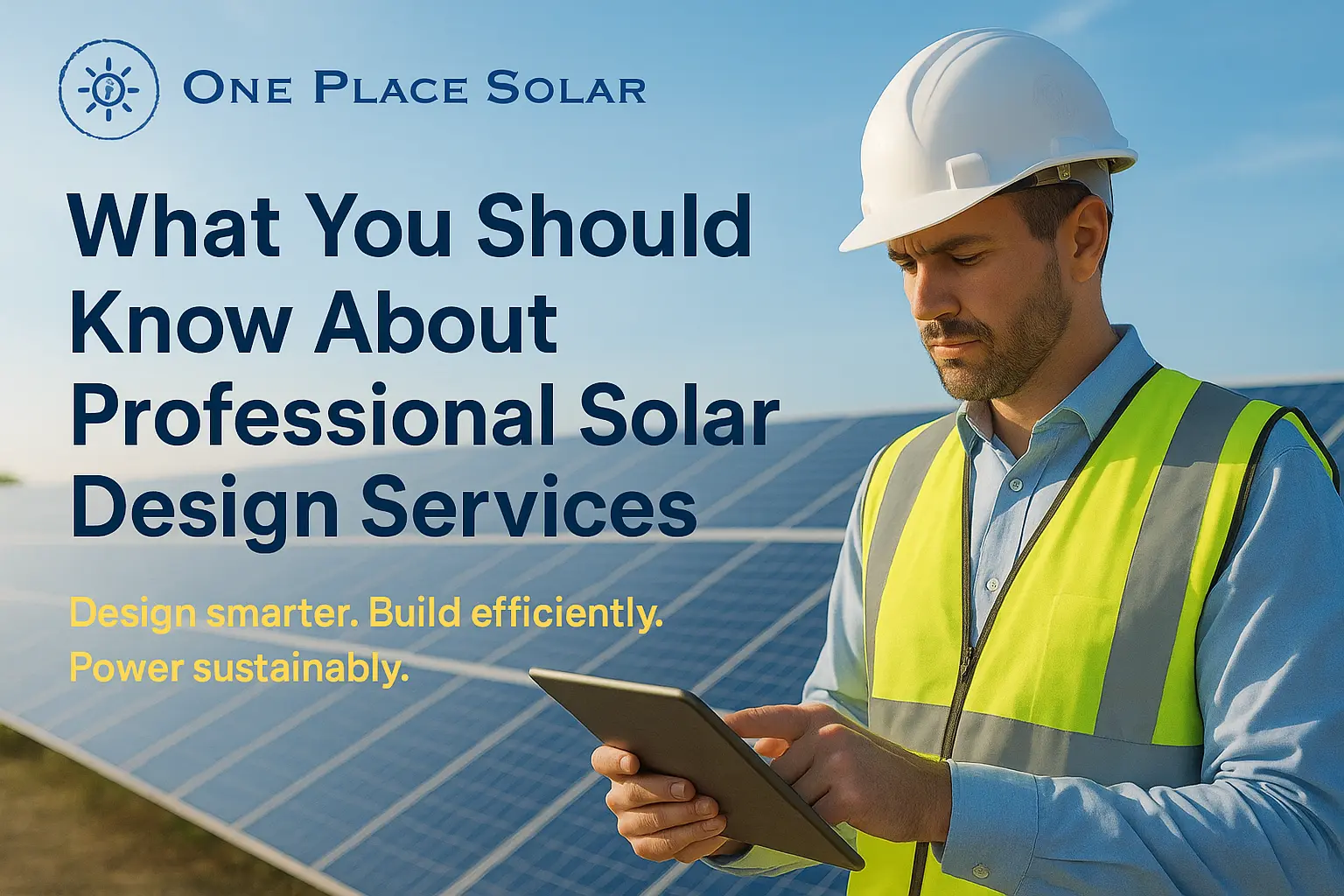 What You Should Know About Professional Solar Design Services  