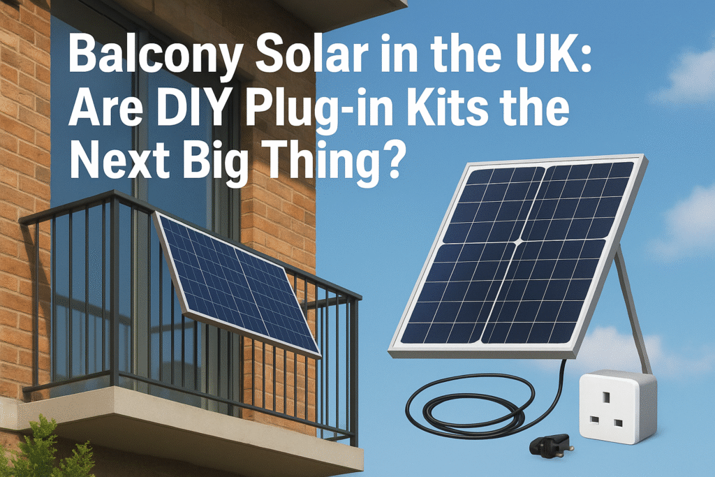 Balcony Solar in the UK Are DIY Plug-in Kits the Next Big Thing